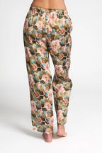 Love & Lustre Silk Liberty Rosea Pink Sleep Pant