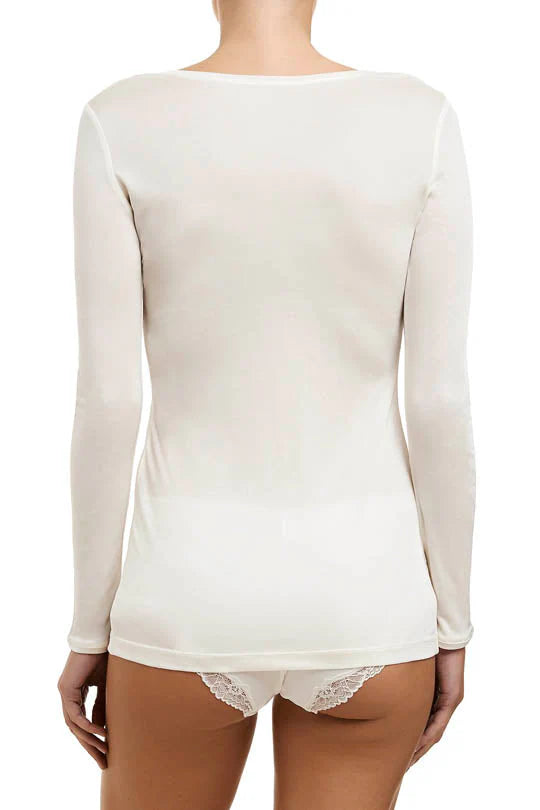 Capri Lingerie Sleepwear & Swimwear Launceston Tasmania Love & Lustre Long Ivory Silk Jersey