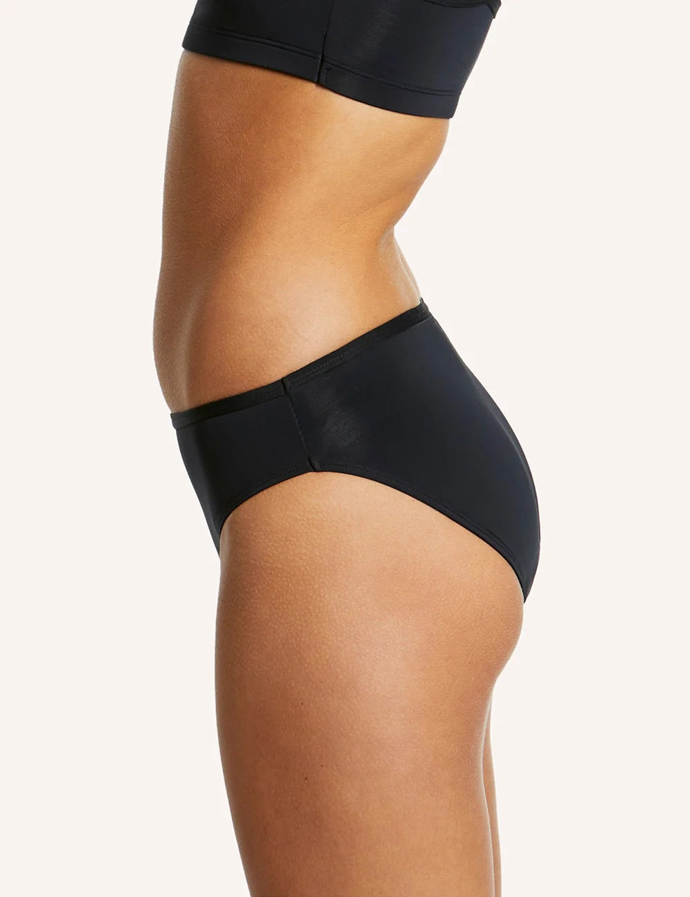 Love Luna Period Swimwear Black Brief