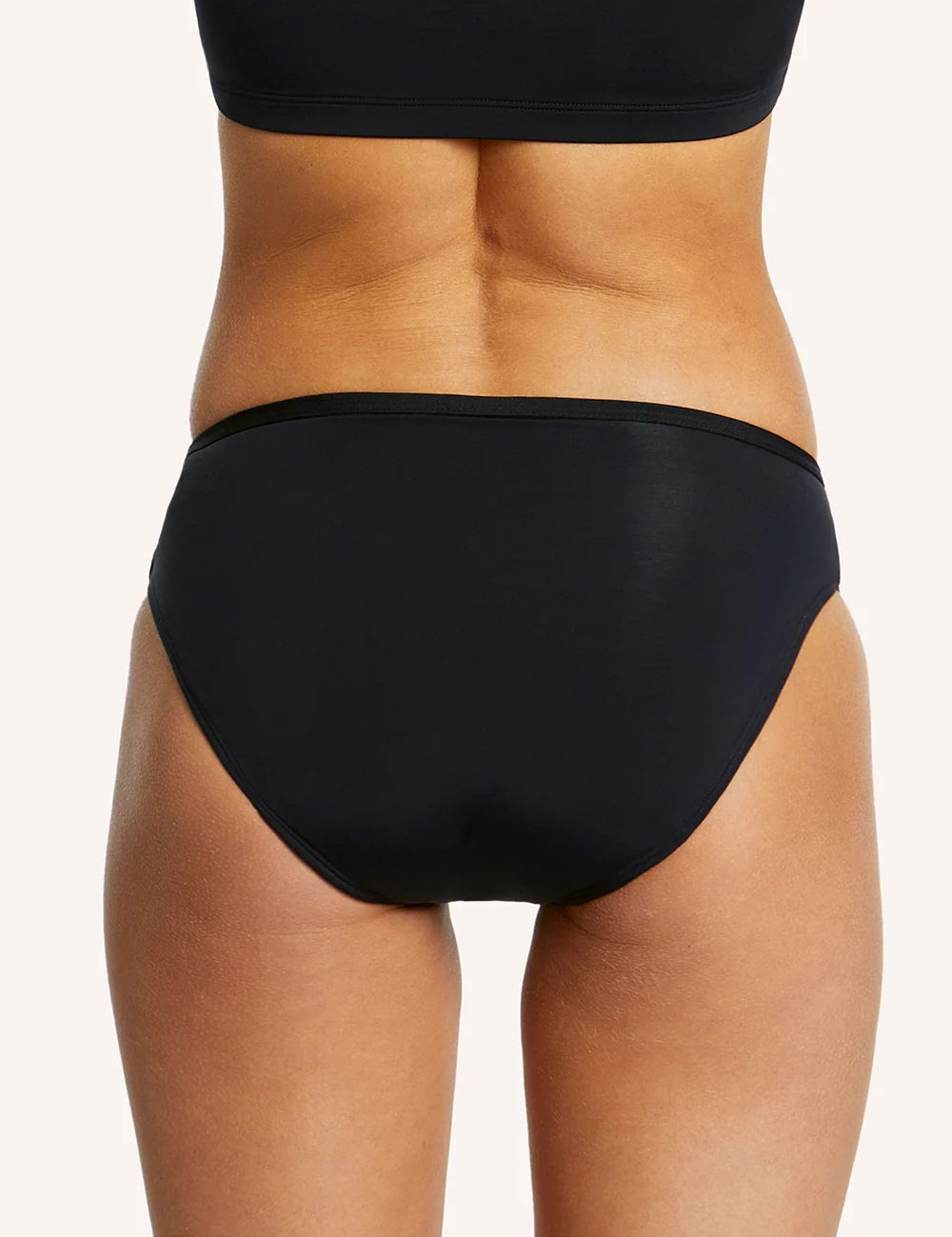 Love Luna Period Swimwear Black Brief