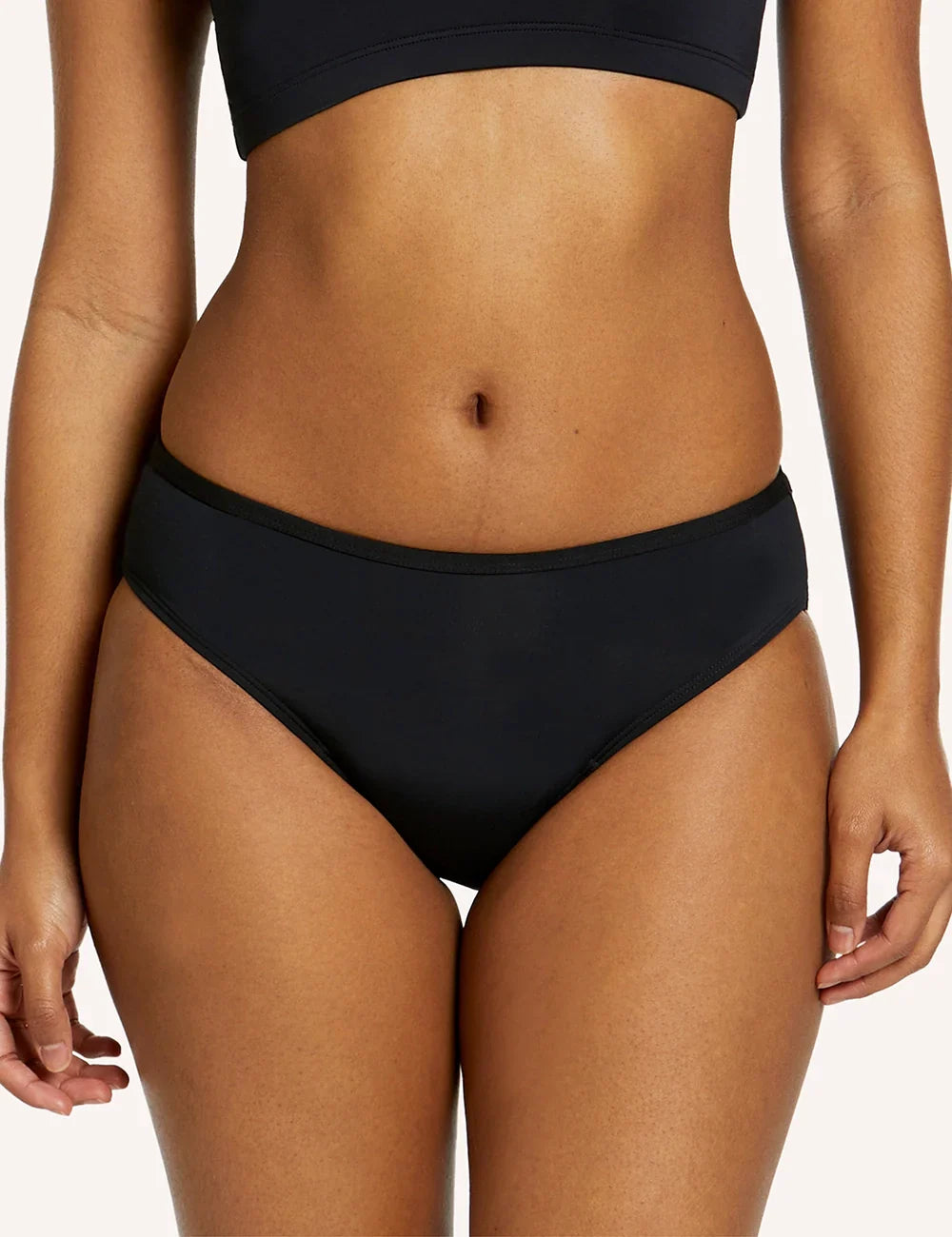 Capri Lingerie, Sleepwear & Swimwear Launceston Tasmania Period Swim Black Brief