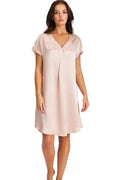 Love & Lustre Silk Sleepshirt Dusk Pink