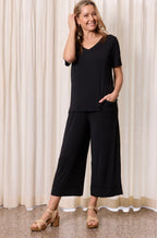 Tani Culotte Resort Pant Black