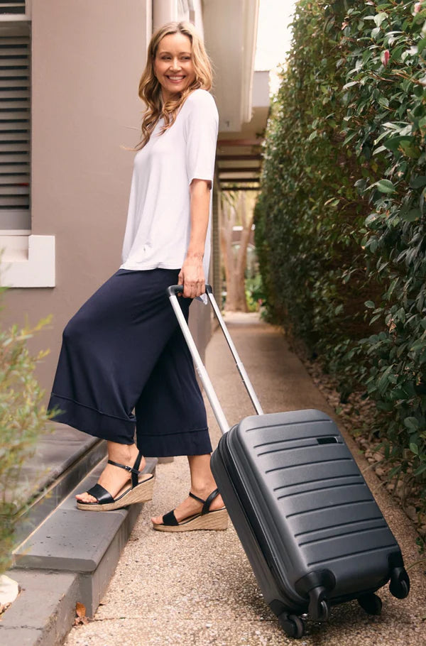 Tani Culotte Resort Pant French Navy