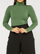Tani  Sage Marle Turtle Neck