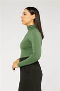 Tani  Sage Marle Turtle Neck