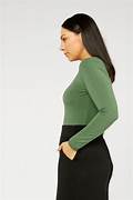 Tani High Neck Sage Marie Long Sleeve