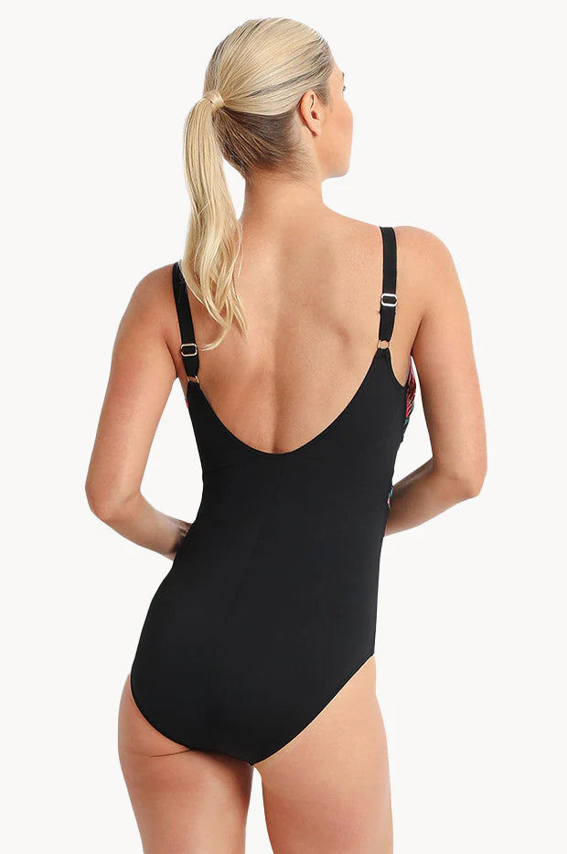 Poolproof Oasis Wave Spliced Swimsuit