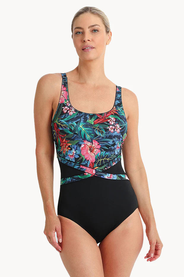 Poolproof Oasis Splice Mastectomy Swimsuit