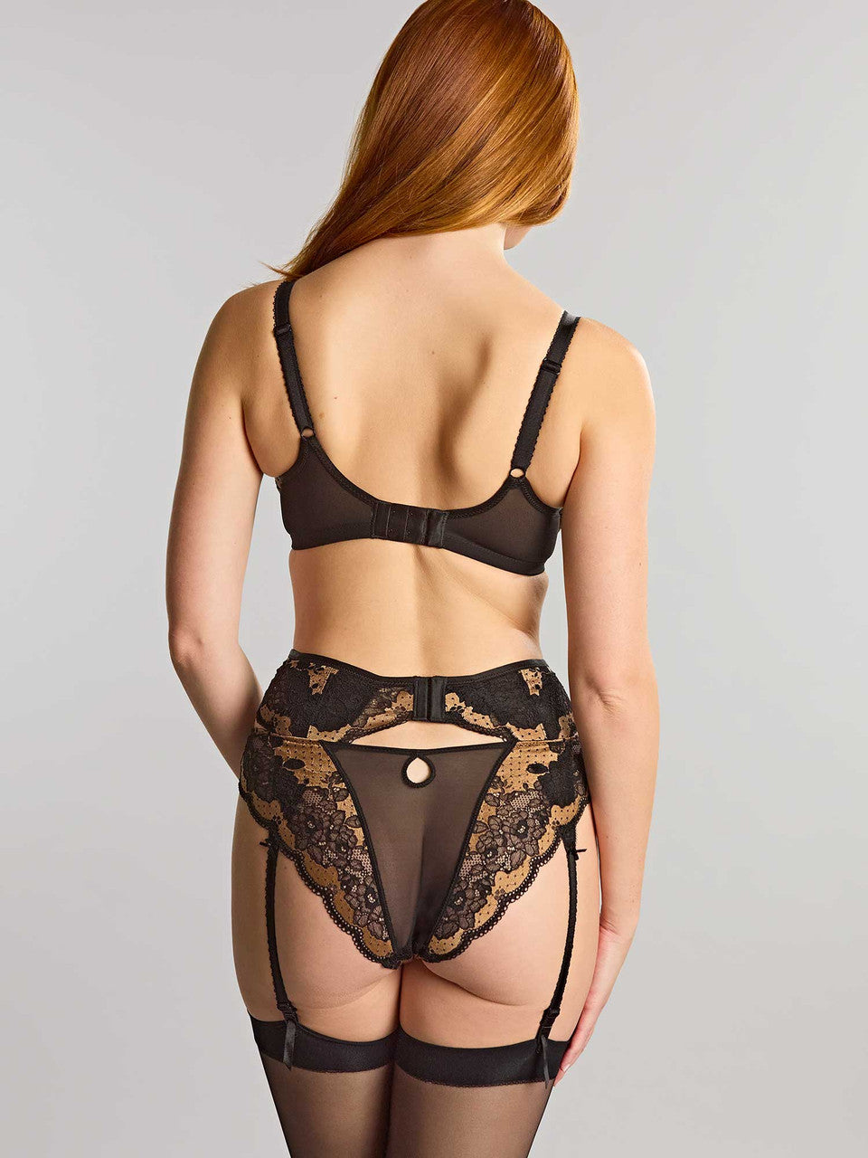 Panache Clara Black/Gold Bra