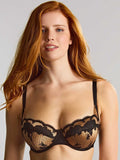 Panache Clara Black/Gold Bra