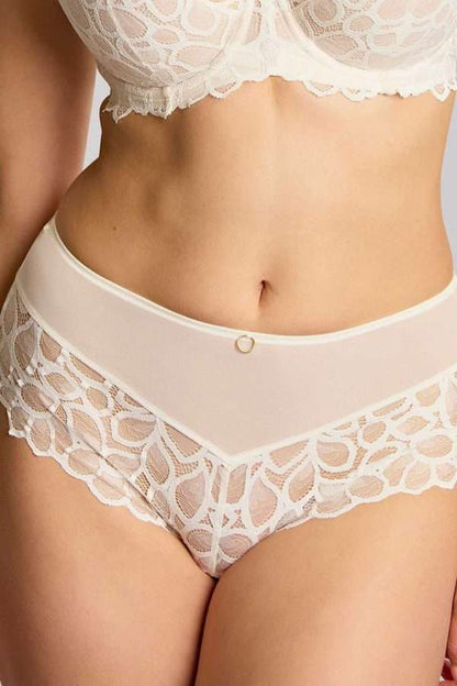 Panache Allure Ivory / Black / Green / Bloom Deep Brief