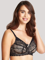 Capri lingerie Sleepwear & Swimwear Launceston Tasmania Panache Sophie Black/Chai Nursing Maternity Bra