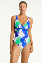 Sea Level Sublime cross Front Swimsuit