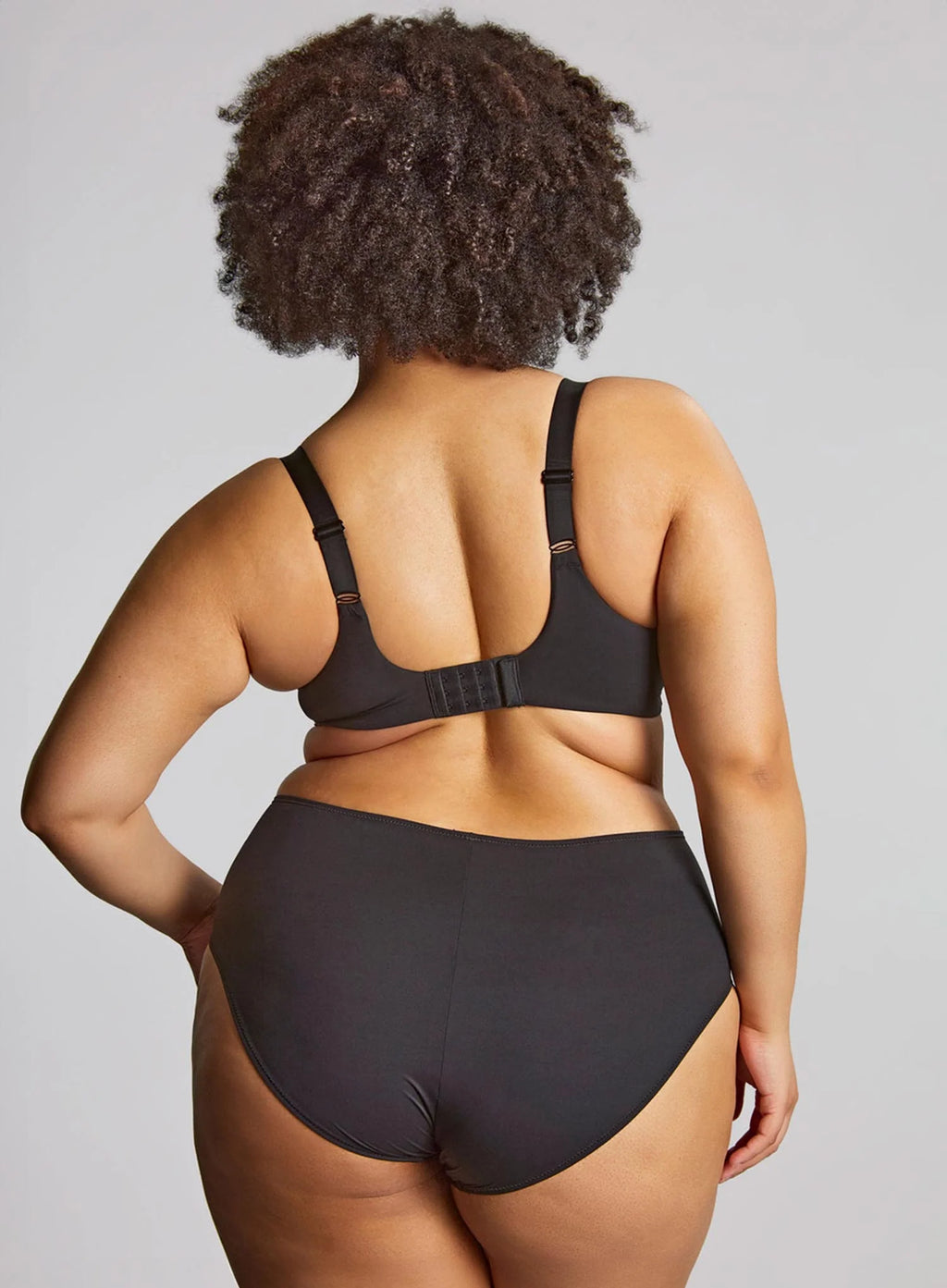  Capri Lingerie, Sleepwear & Swimwear Launceston, Tasmania Sculptresse Esme Black Brief 2