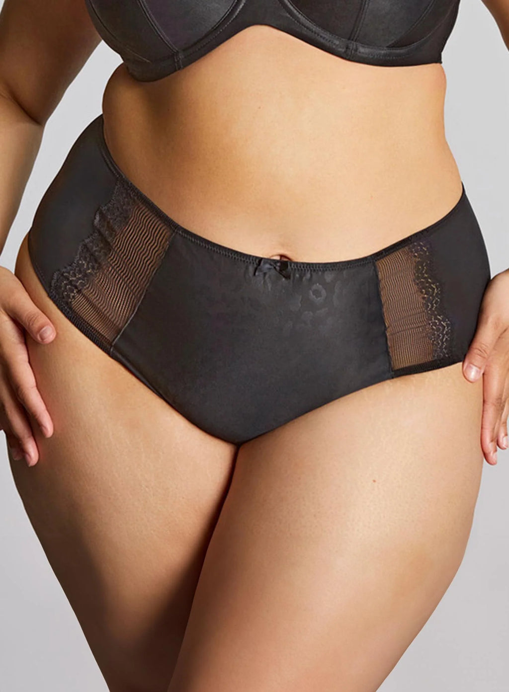 Capri Lingerie, Sleepwear & Swimwear Launceston, Tasmania Sculptresse Esme Black Brief