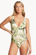 Sea Level Troppica Longline Swimsuit