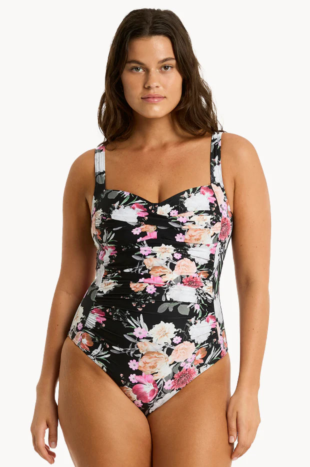 Sealevel Belle Twist Front Multifit Swimsuit