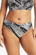 Sea Level Pampas Retro High Waist Swim Brief