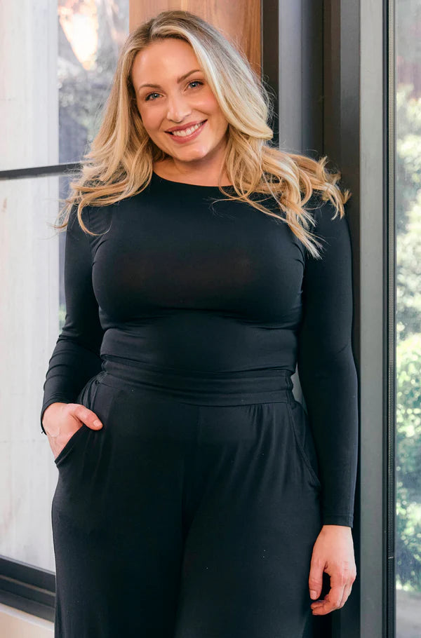 Tani High Neck Long Sleeve