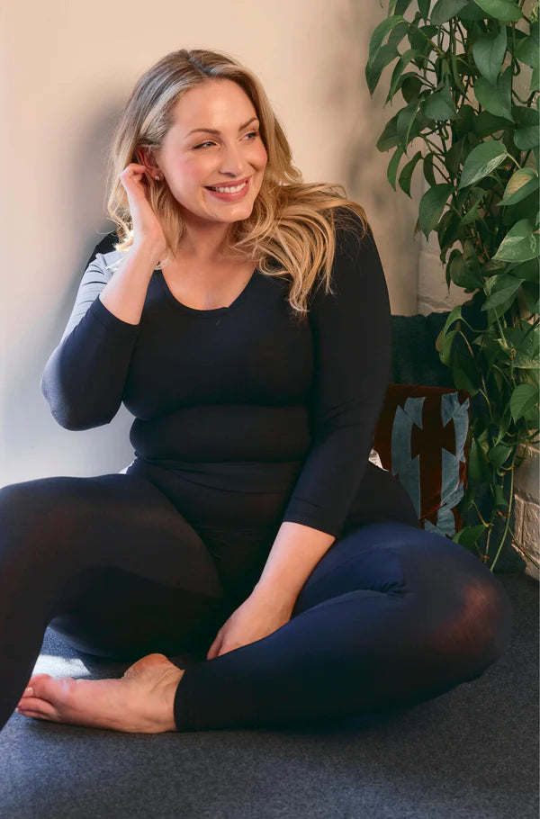 Tani 3/4 Sleeve Scoop Tee
