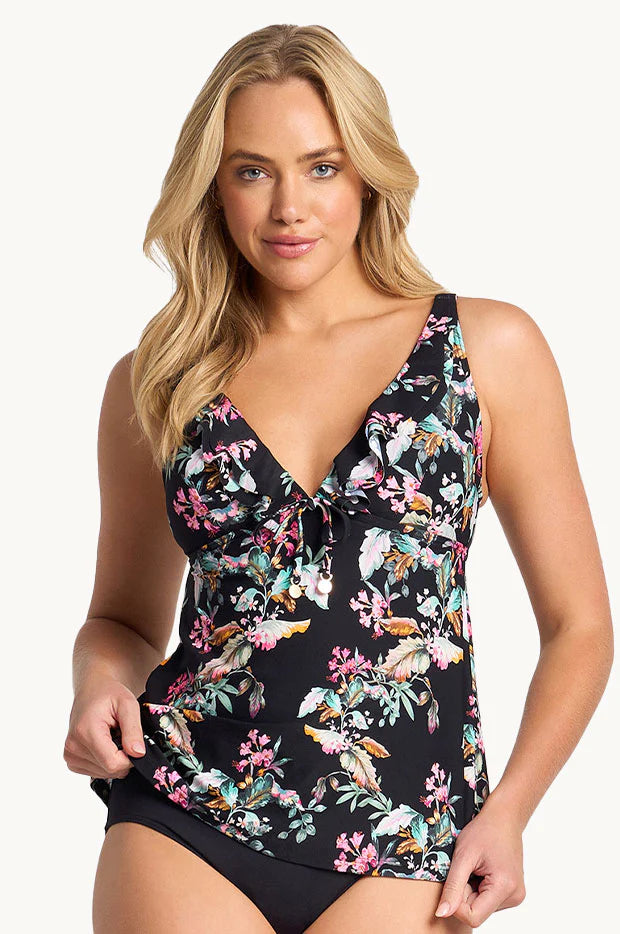 Sunseeker Viola Frill Wire Free Tankini Swim Top
