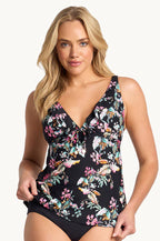 Sunseeker Viola Frill Wire Free Tankini Swim Top