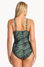 Ssunseeker Lombok Twist Ruched Tankini Swimsuit