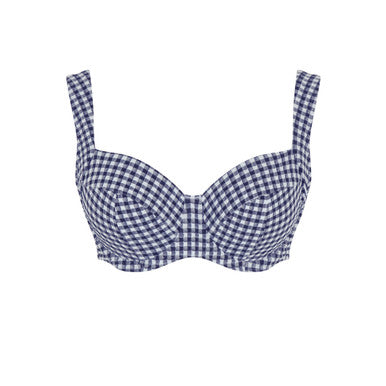 Panache Swim Gingham Olivia Bikini Top