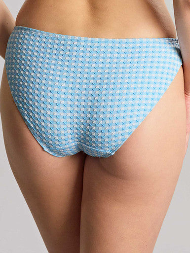Panache Romy Swim Brief at Capri Lingerie, Sleepwear & Swimwear Classic Brief Swimsuit Launceston Tasmania Gingham