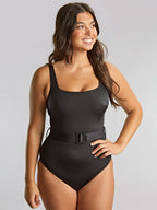 Panache Swim Serena Square-Neck Swimsuit
