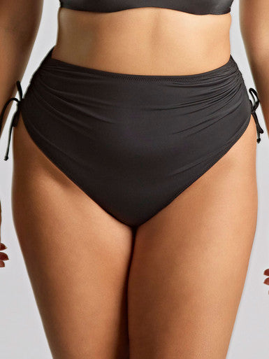 Panache Swim Signature Black Midi Brief