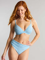 Panache Romy Swim Bra Bikini top at Capri Lingerie, Sleepwear & Swimwear Launceston Tasmania Swimsuit Gingham 5