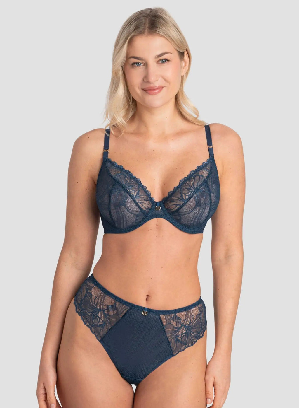 Samantha Harmony High Sides Plunge Bra