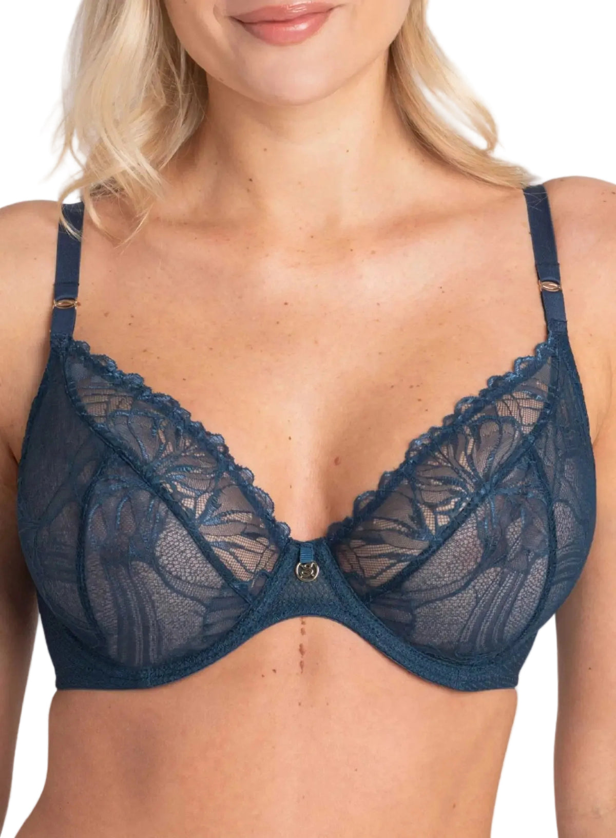 Samantha Harmony High Sides Plunge Bra