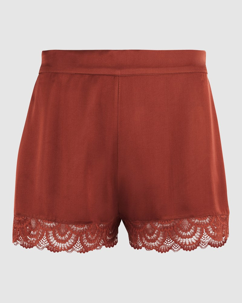 Sans Complexe Charming Silky Satin Pyjamas shorts and Camisole set