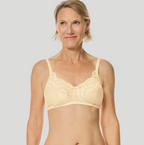 Amoena Karolina soft cup Wire free Black/Sand/ Pink/ Blue Bra