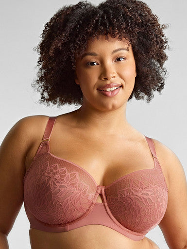 Sculptresse Sophia Plunge Sienna Rose Full Cup Bra