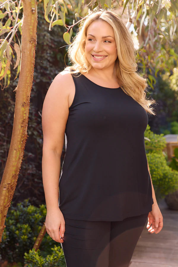 Capri Lingerie Sleepwear & Swimwear Launceston Tasmania Australia Tani Grace Swing Tee Top Sustainable Ethical Beechwood Clothing