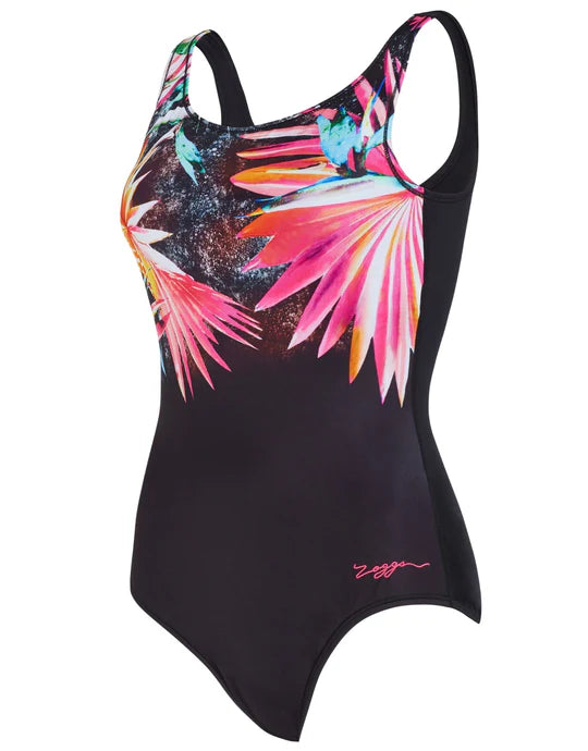 Zoggs Cr Savannah Swimsuit 12 Black