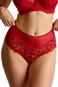 Panache Allure Red Deep Brief