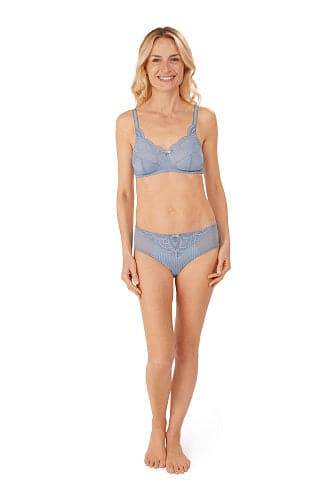 Amoena Karolina soft cup Wire free Black/Sand/ Pink/ Blue Bra