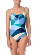 Capri Lingerie Sleepwear & Swimwear Launceston Tasmania Amoena Lisbon One Piece Mastectomy Pockets Swimsut