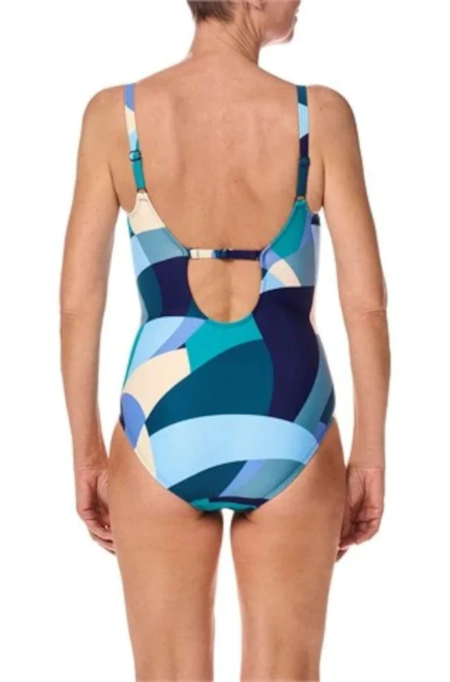 Capri Lingerie Sleepwear & Swimwear Launceston Tasmania Amoena Lisbon One Piece Mastectomy Pockets Swimsut