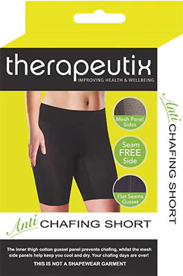 Theraputix Chafing Short 22/24 Black