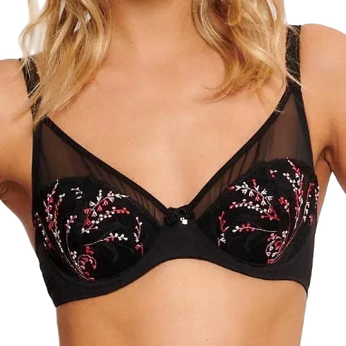 capri lingerie sleepwear & swimwear launceston tasmania Lingadore Peralta Half Padded Embroidered Bra