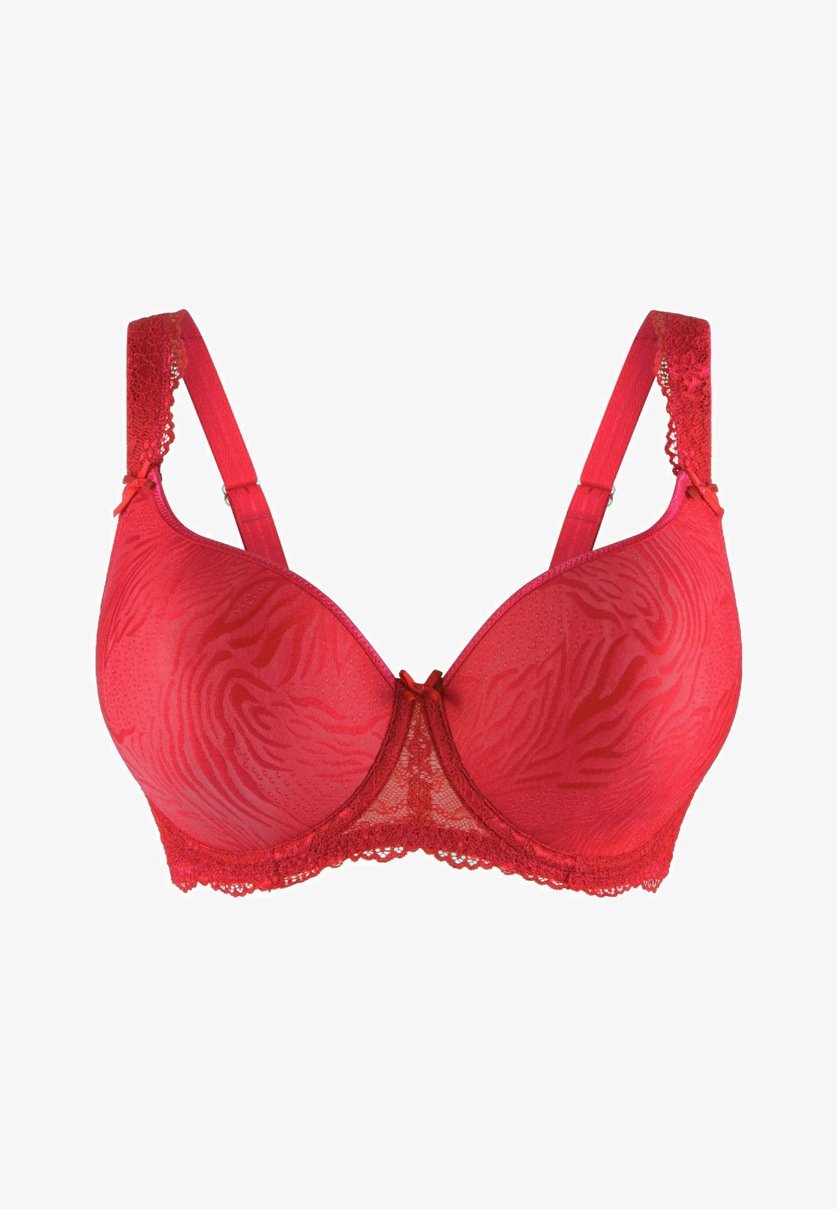 capri lingerie sleepwear & swimwear launceston tasmania Lingadore Daily Red Ribbon T-Shirt Uni Fit Bra