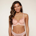 capri lingerie sleepwear & swimwear launceston tasmania Lingadore Peach Push Up Bra