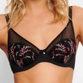 capri lingerie sleepwear & swimwear launceston tasmania Lingadore Peralta Half Padded Embroidered Bra