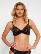 capri lingerie sleepwear & swimwear launceston tasmania Lingadore Peralta Half Padded Embroidered Bra